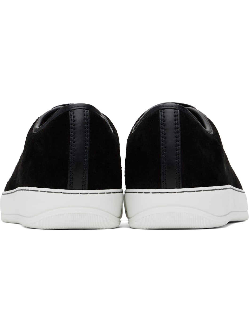 Black DBB1 Suede & Patent Leather Sneakers - 2