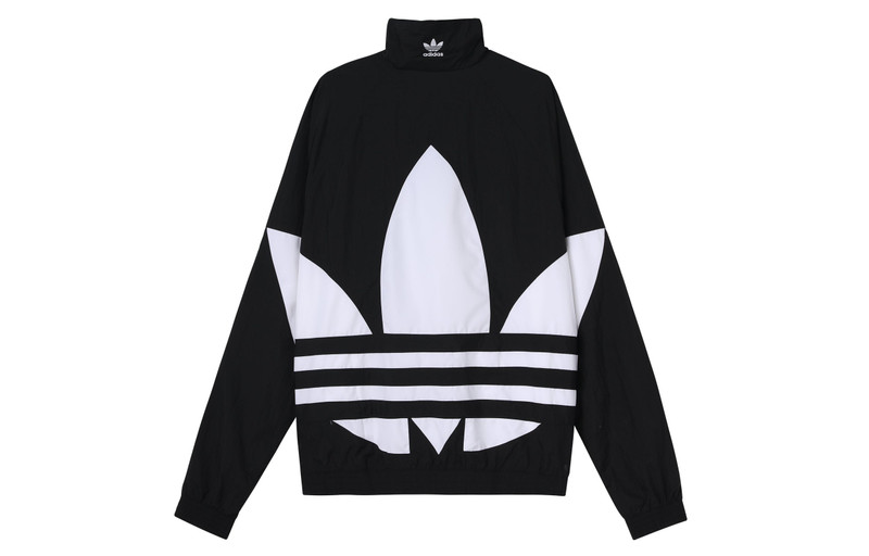 adidas adidas originals Big Trefoil Track Top Night Marine Logo FM9892 outlook