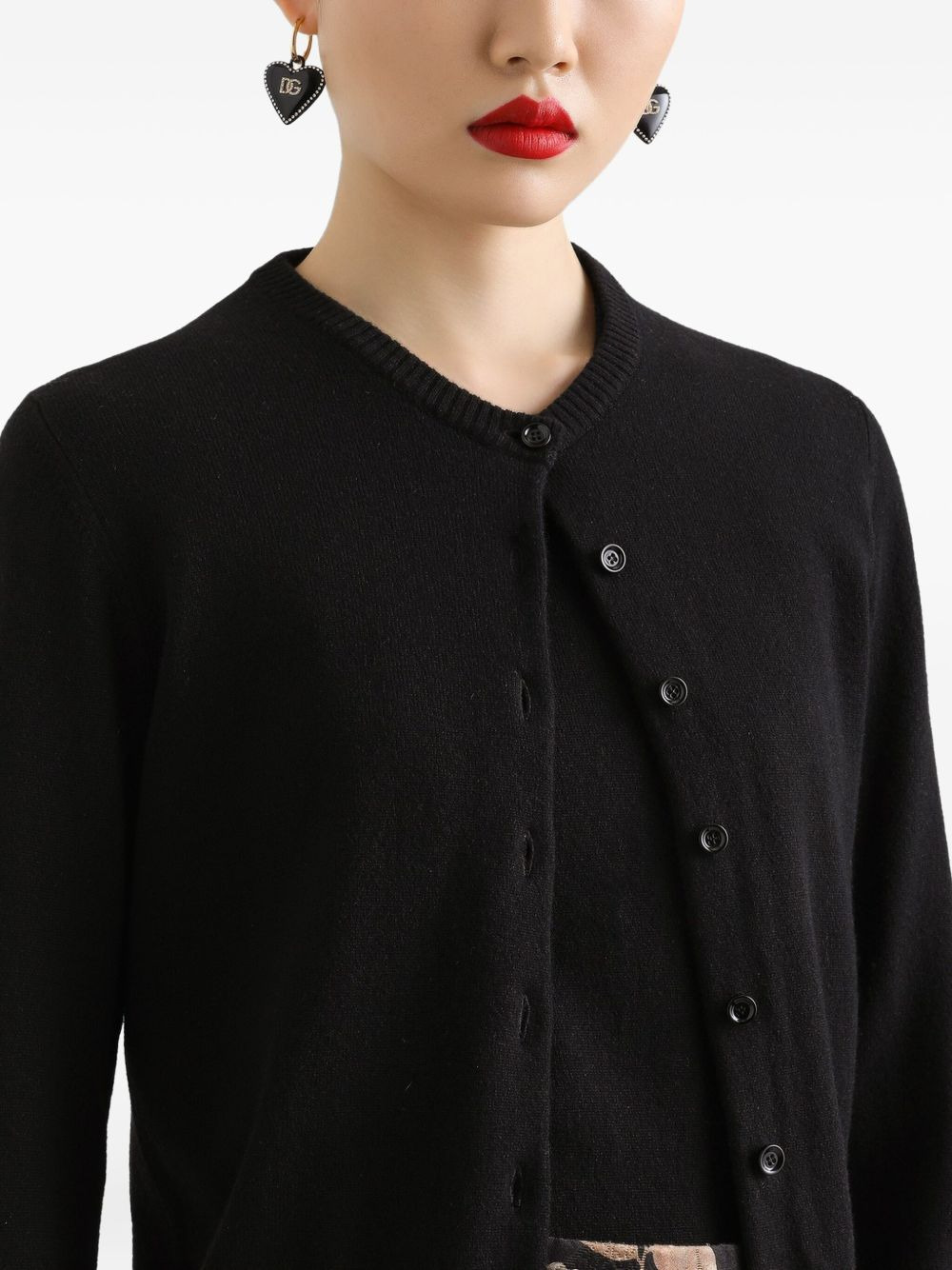 button-front cardigan - 5