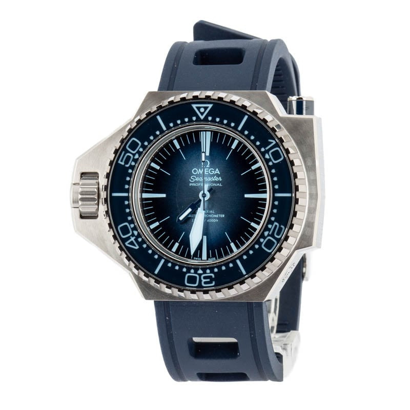 Omega Seamaster Ploprof Blue Dial - 2