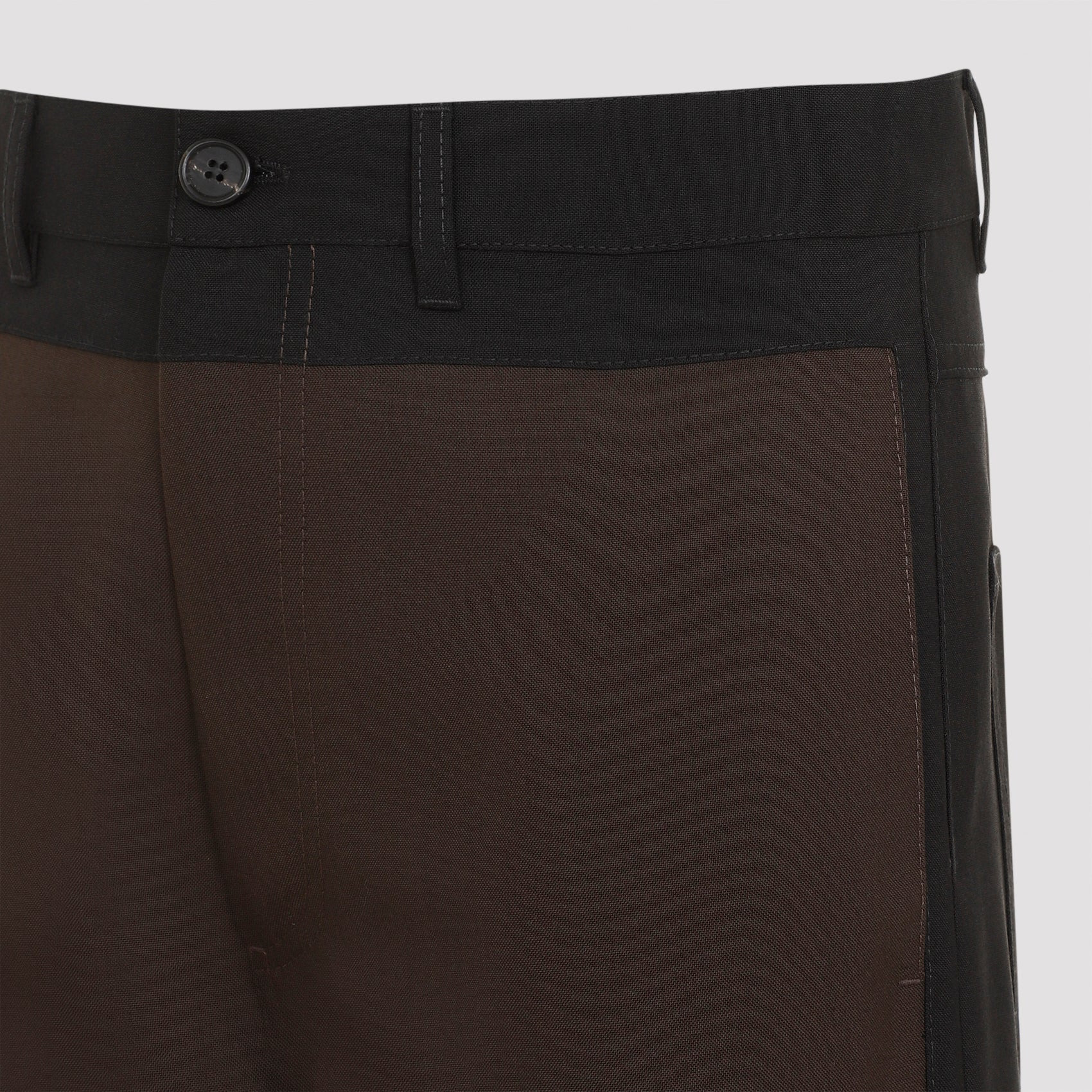 Marni Virgin Wool Trousers Men - 3