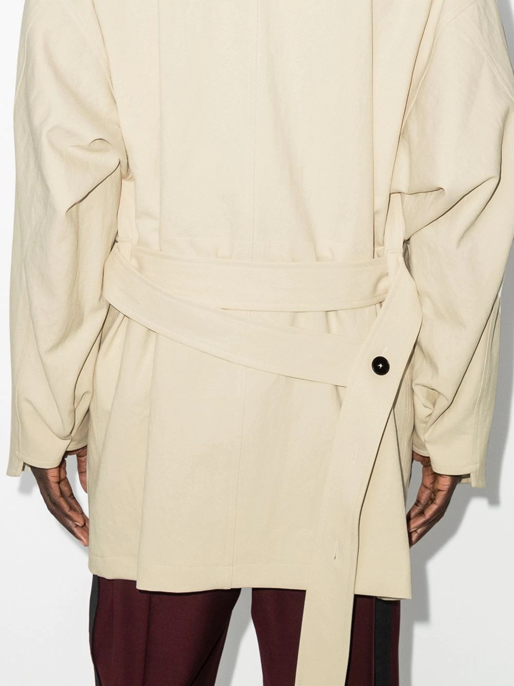 oversized pocket lightweight jacket - 4