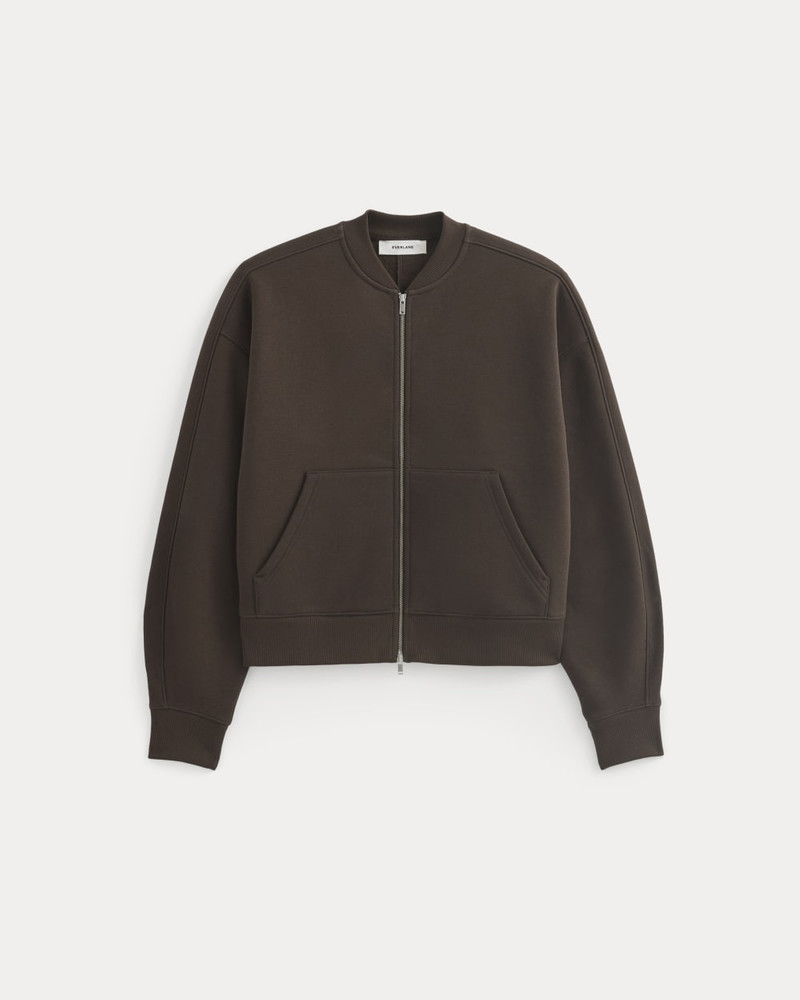 LUXE FLEECE BOMBER JACKET 1