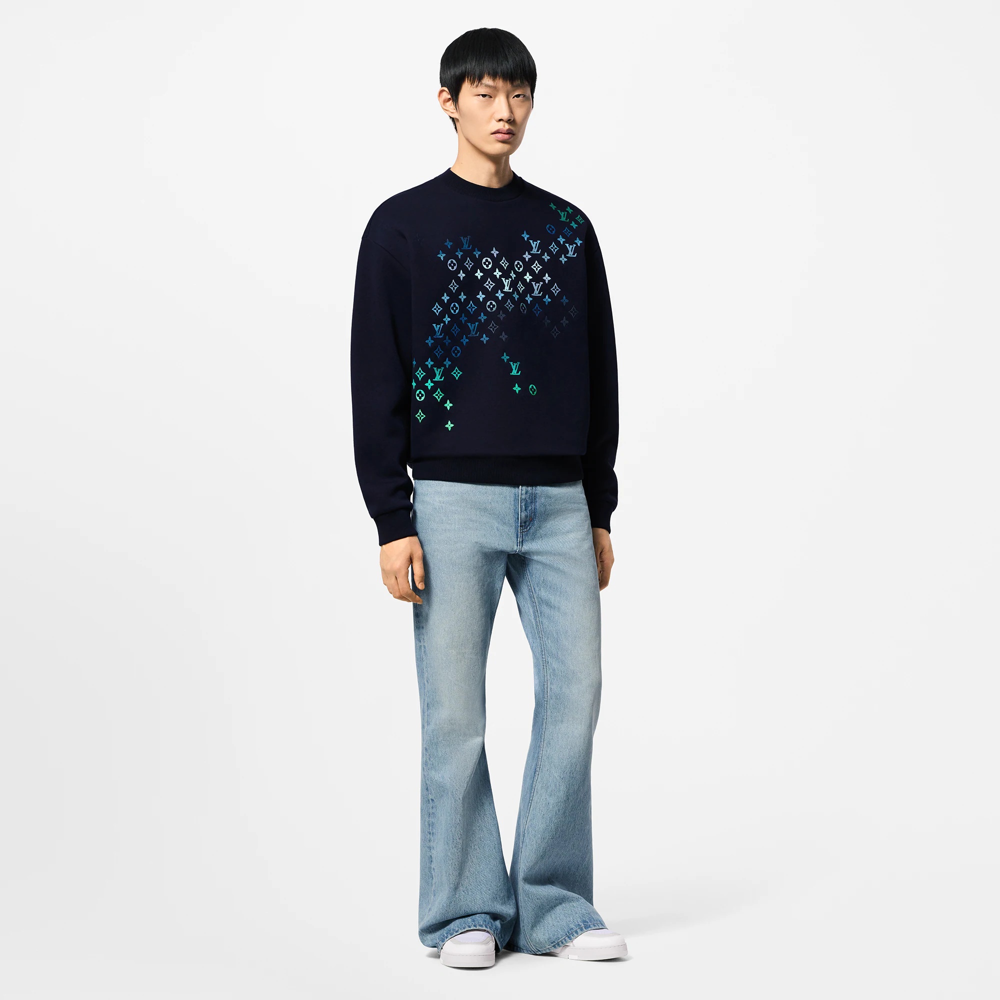 Embroidered Cotton Sweatshirt - 4