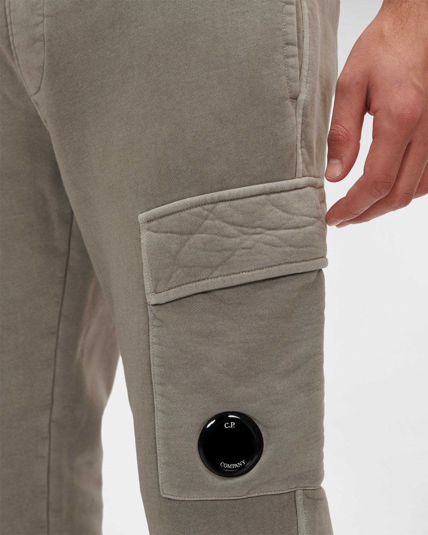 Brushed & Emerized Diagonal Fleece Track Pants - 5