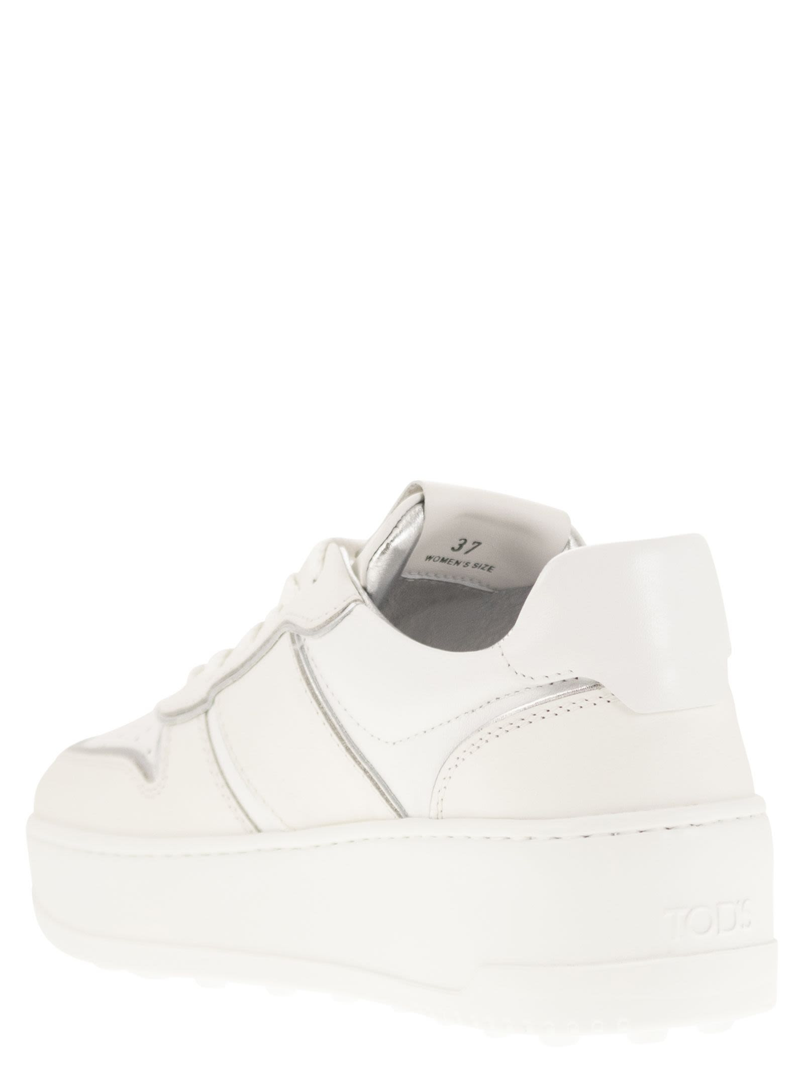 Tod's Women Leather Platform Sneakers - 3