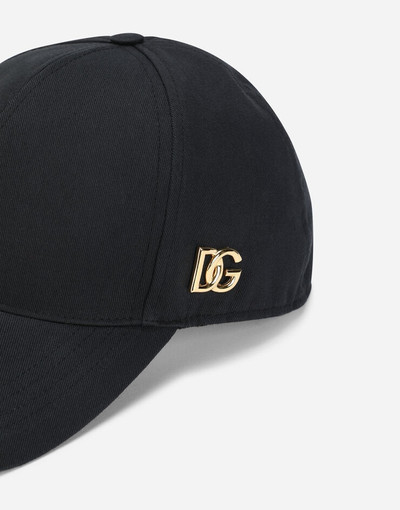 Dolce & Gabbana Baseball cap with branded plate outlook