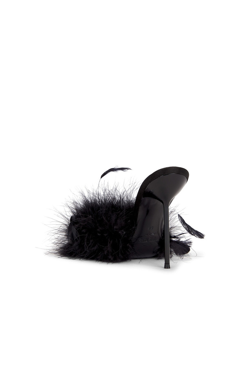 PARIS TEXAS Lidia Feather 105 Mule outlook