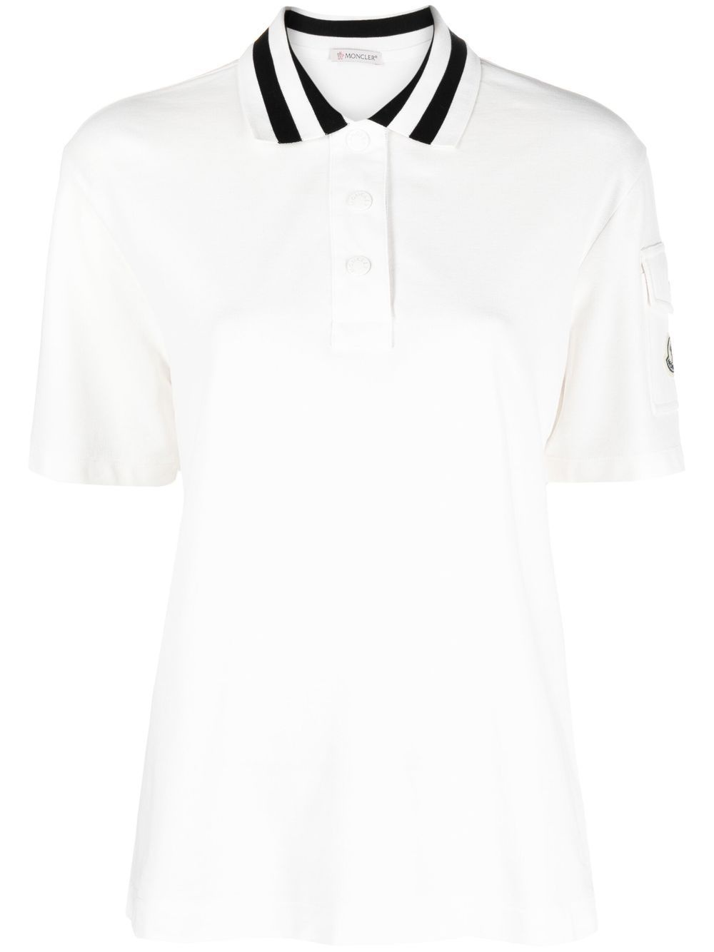 cotton polo shirt - 1