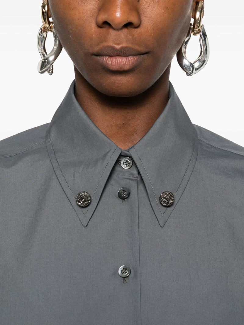 button-down cropped shirt 5