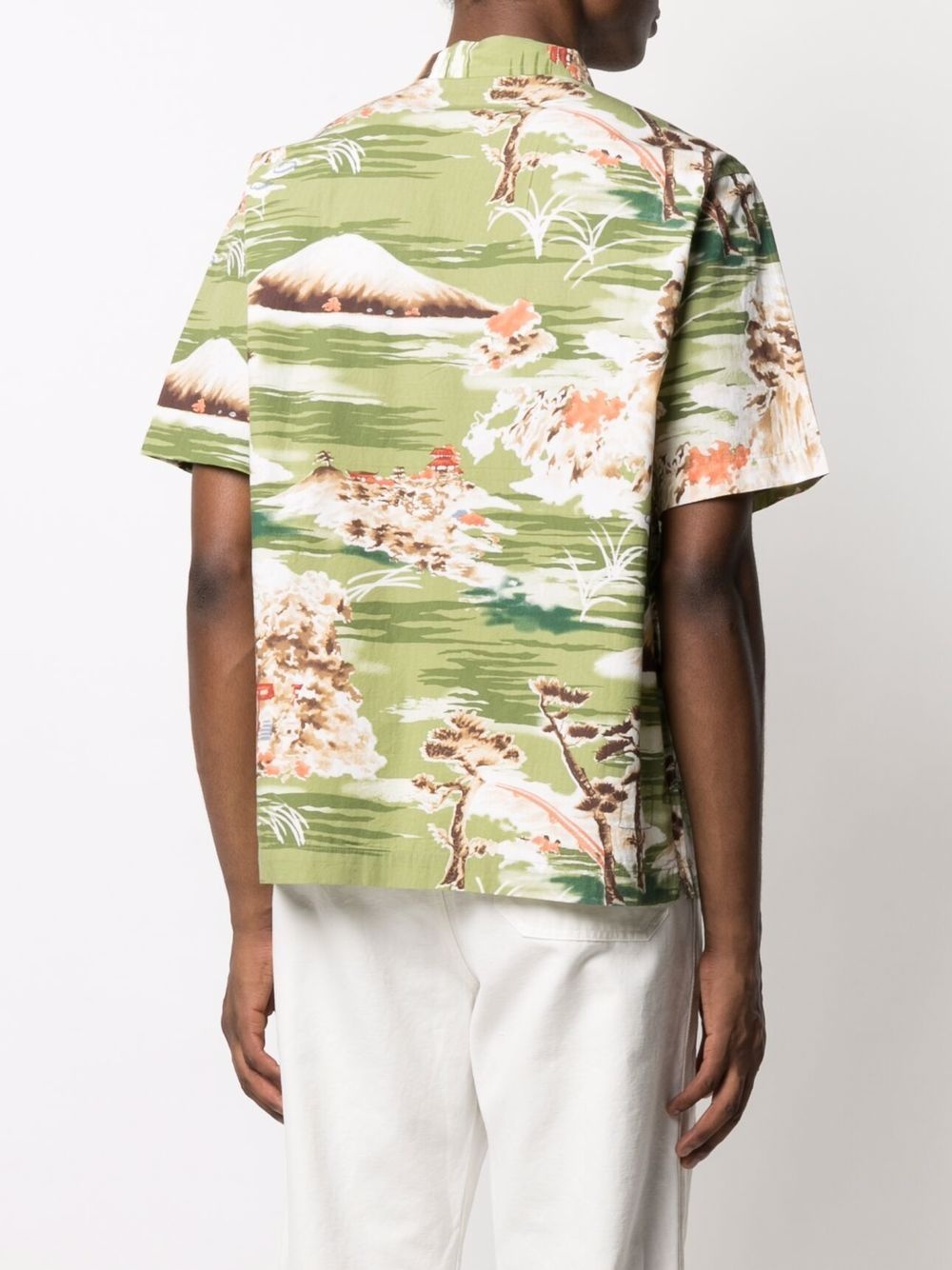 graphic-print short-sleeve shirt - 4