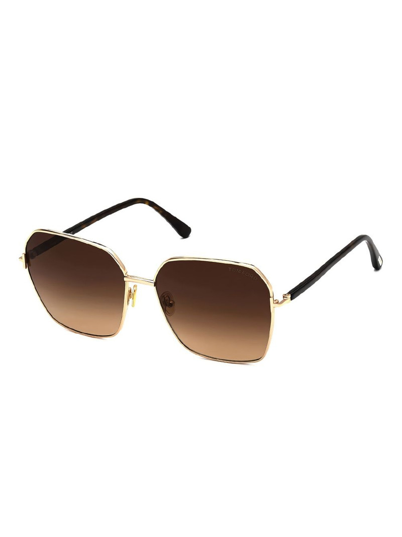 TOM FORD Claudia square-frame sunglasses outlook
