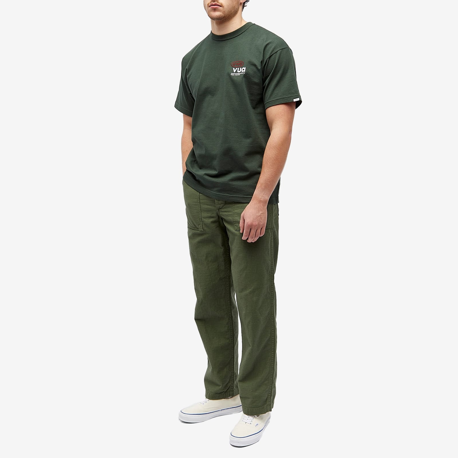 WTAPS 04 Embroided Crew Neck T-Shirt - 4