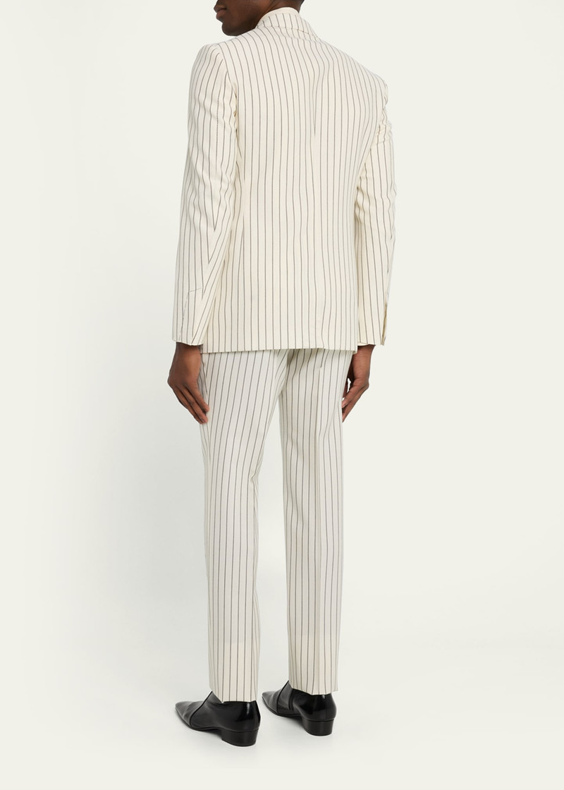 Men's Shelton Wool Pinstripe Suit 3