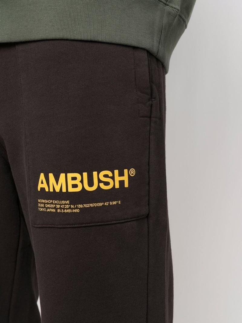 logo-print track pants 5