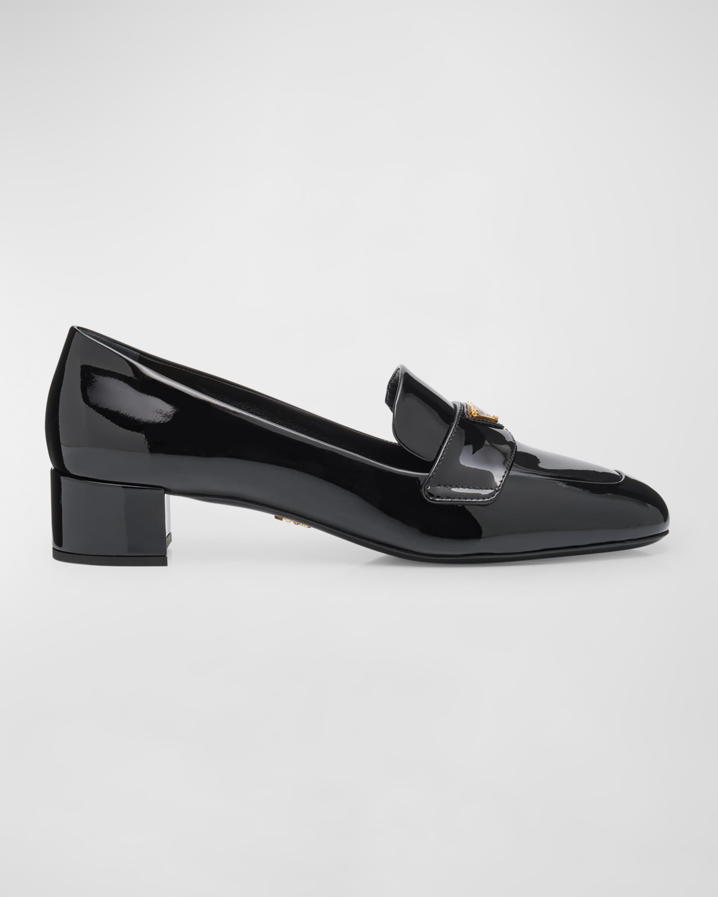 Vernice Patent Loafer Pumps - 1