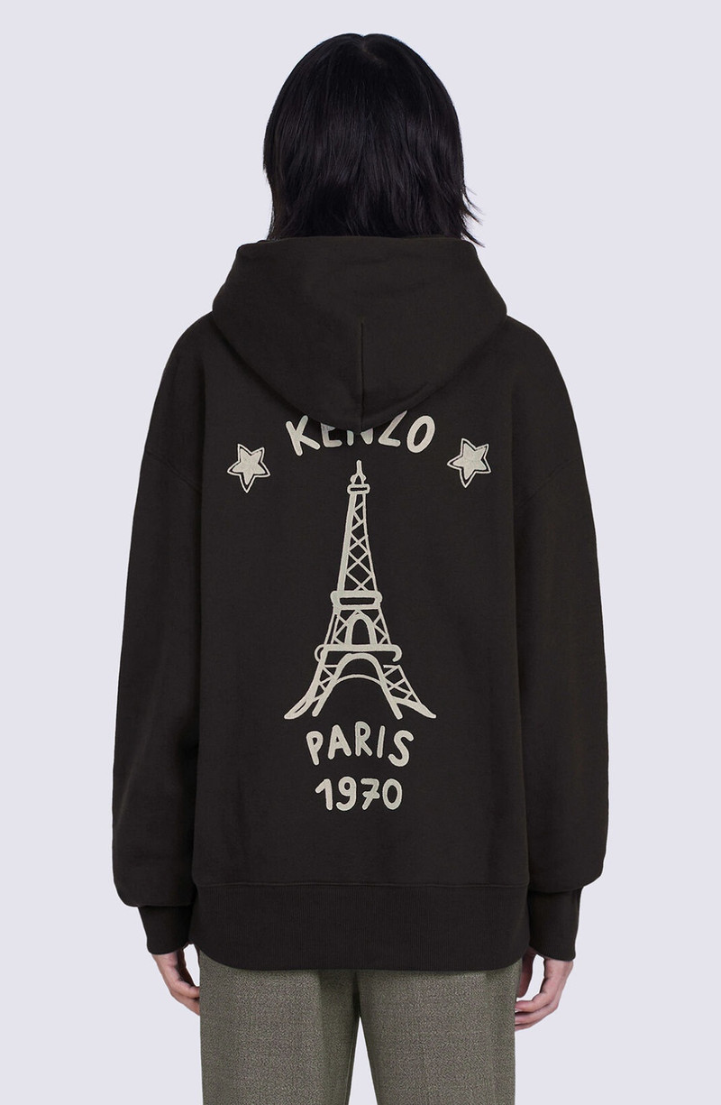 KENZO 'Souvenir' oversized hooded sweatshirt - FC65SW5484MB
