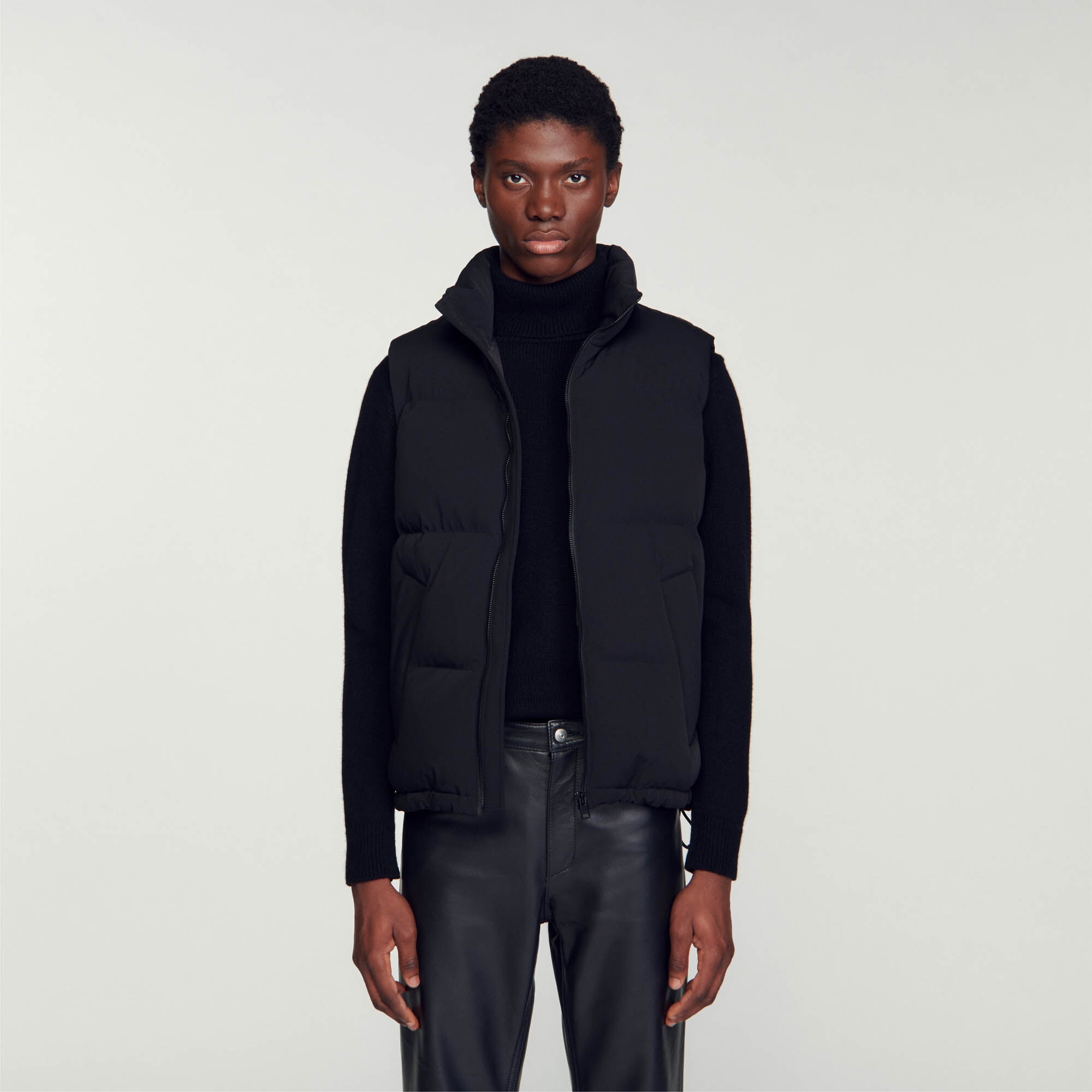 SLEEVELESS PUFFER JACKET - 5