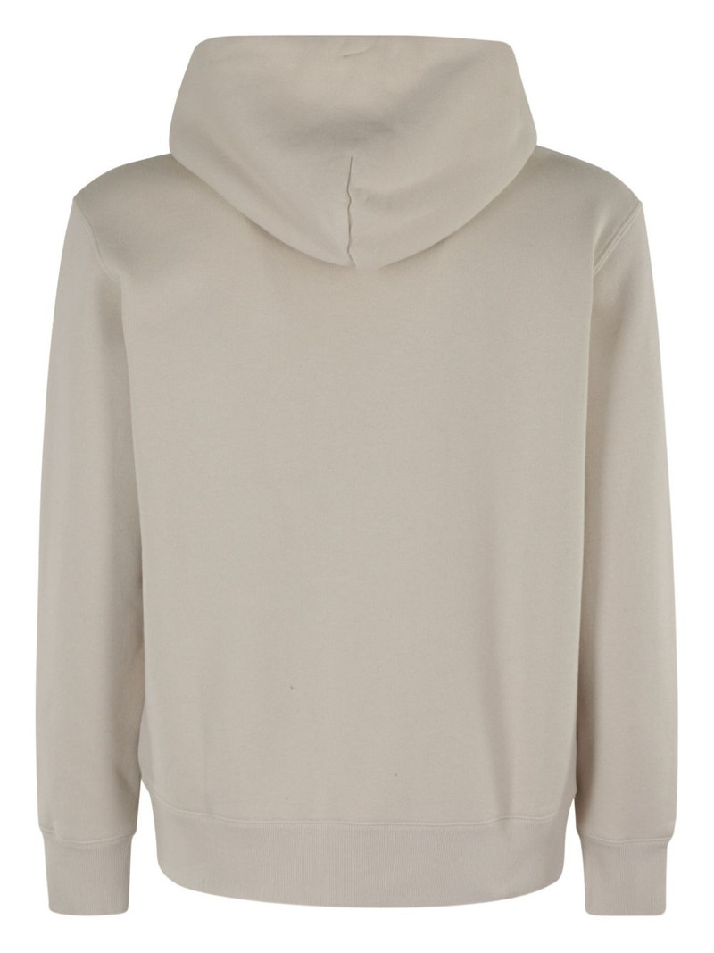 AUTRY logo-embroidered hoodie outlook