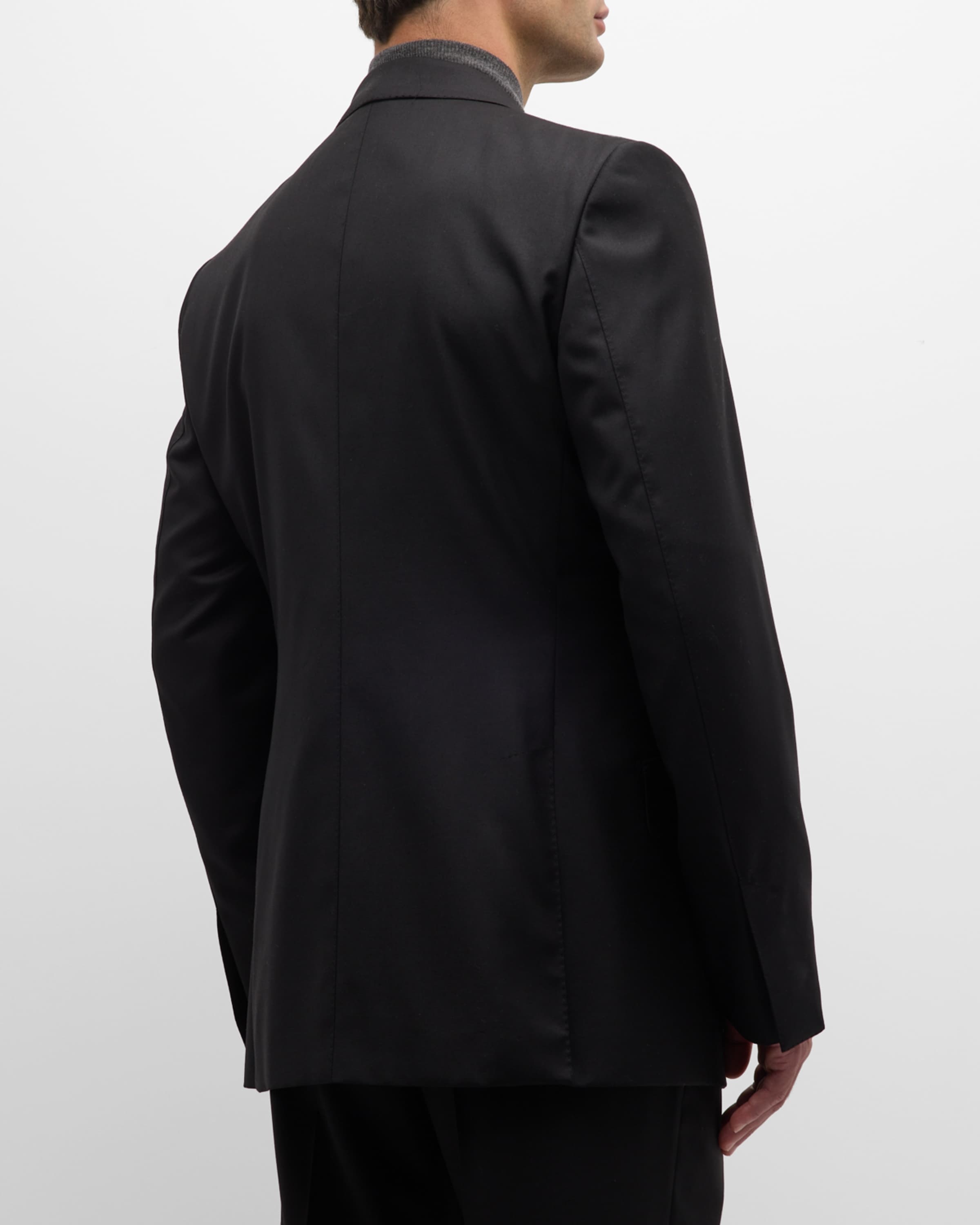 Men's Wool-Silk Master Twill Suit - 5
