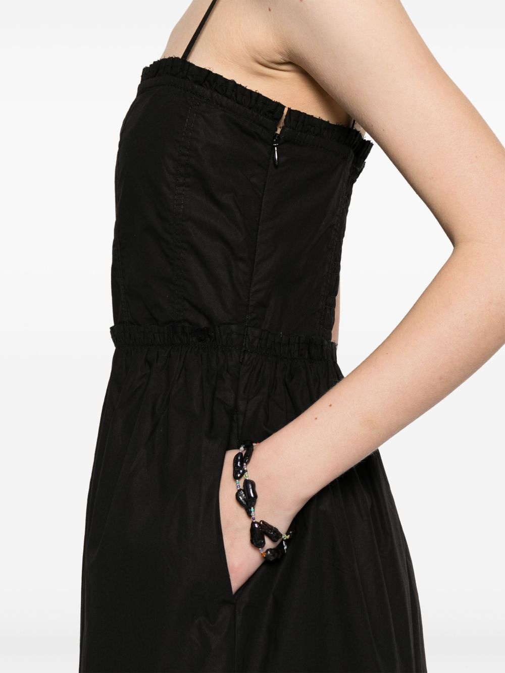 cotton midi dress - 5