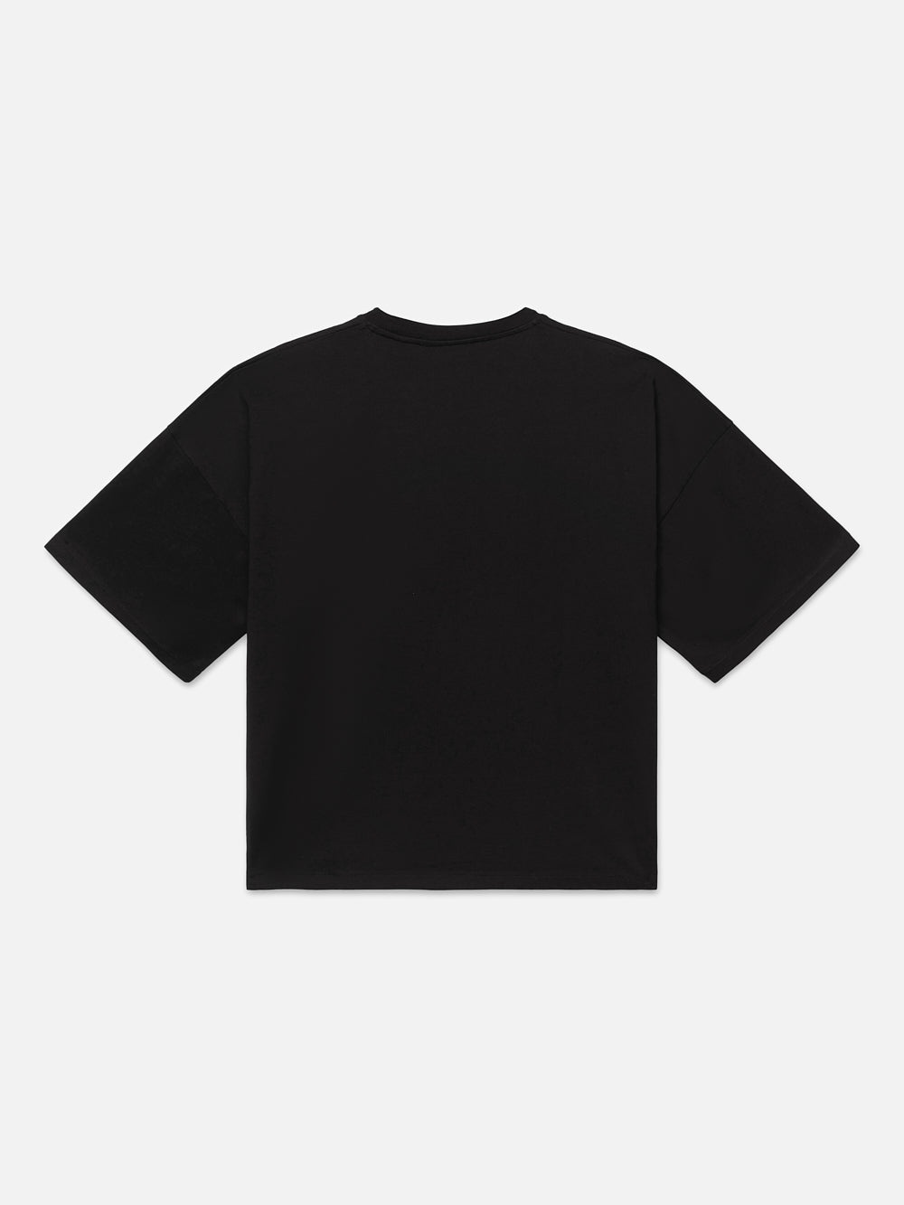 Ritz Men's Cropped Relaxed T Shirt in Black - 3