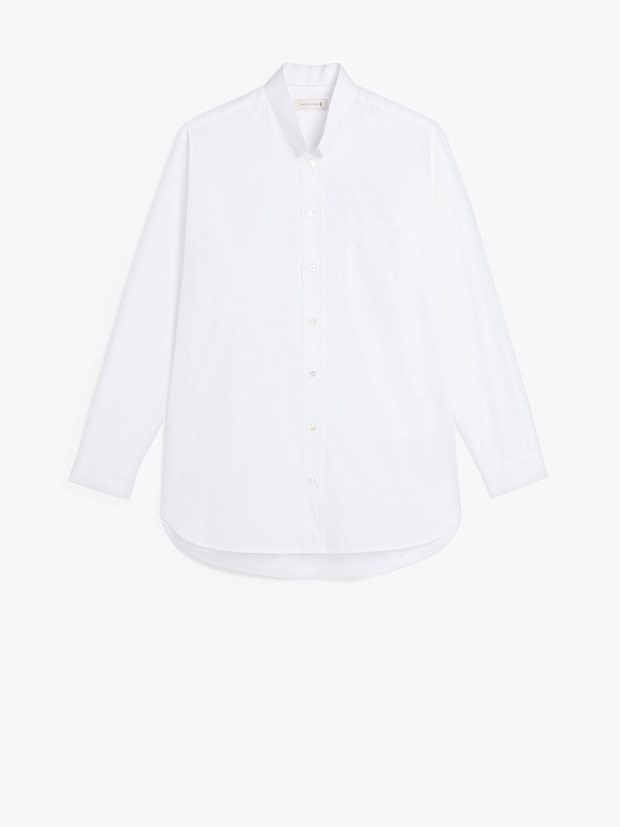 ROMA WHITE BUTTON DOWN SHIRT - 1