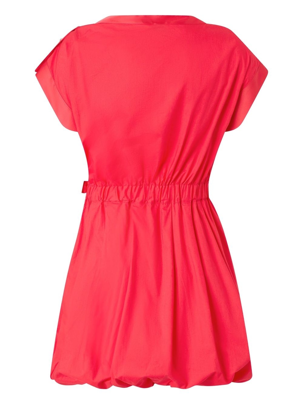 asymmetrical draped mini dress - 2