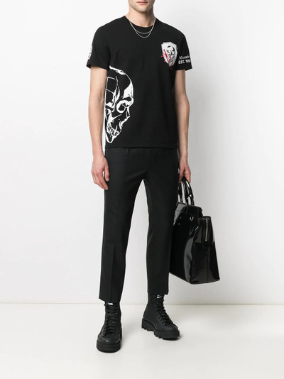 Alexander McQueen skull print T-shirt outlook