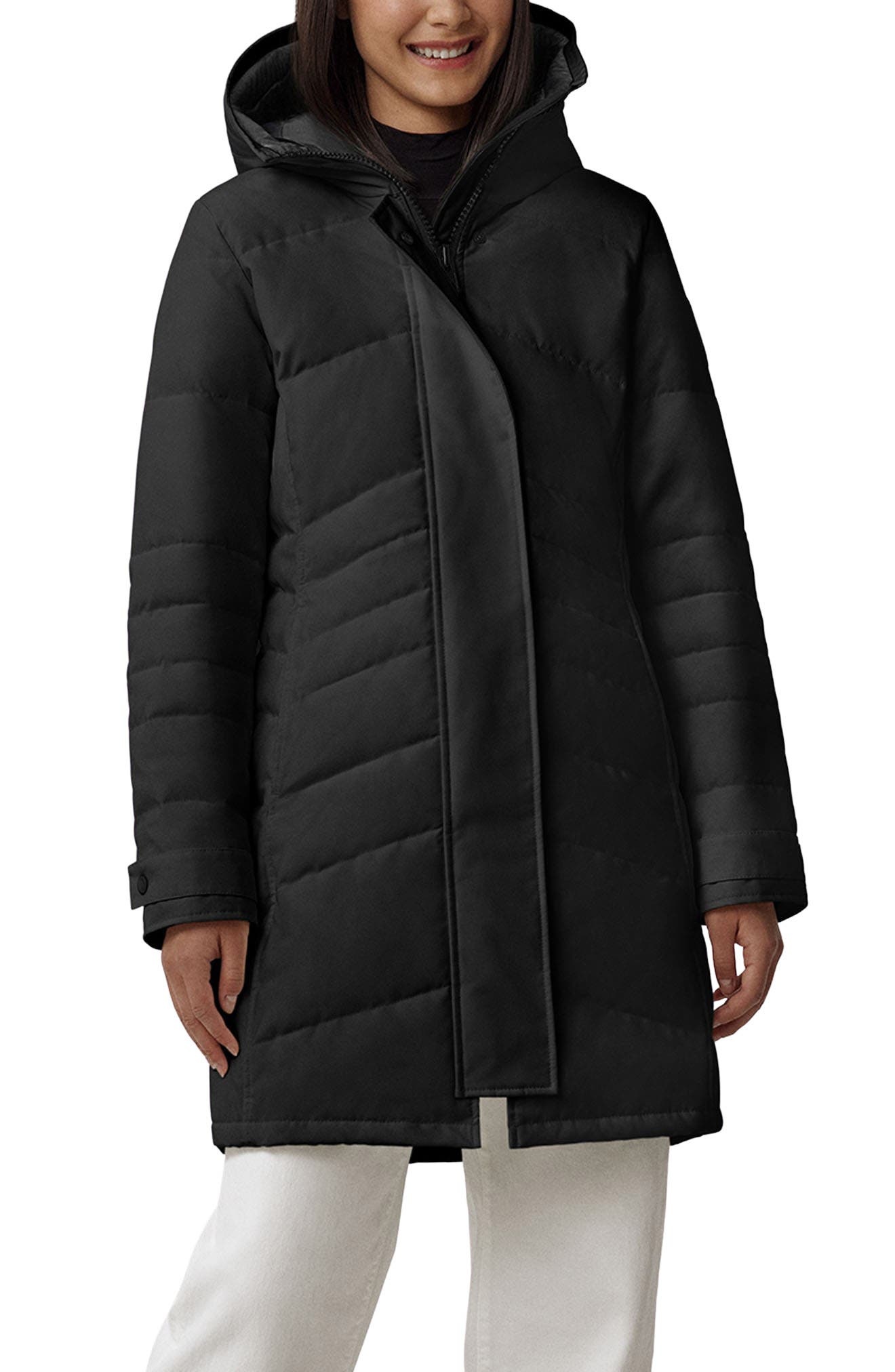 Lorette Water Resistant 625 Fill Power Down Parka - 1