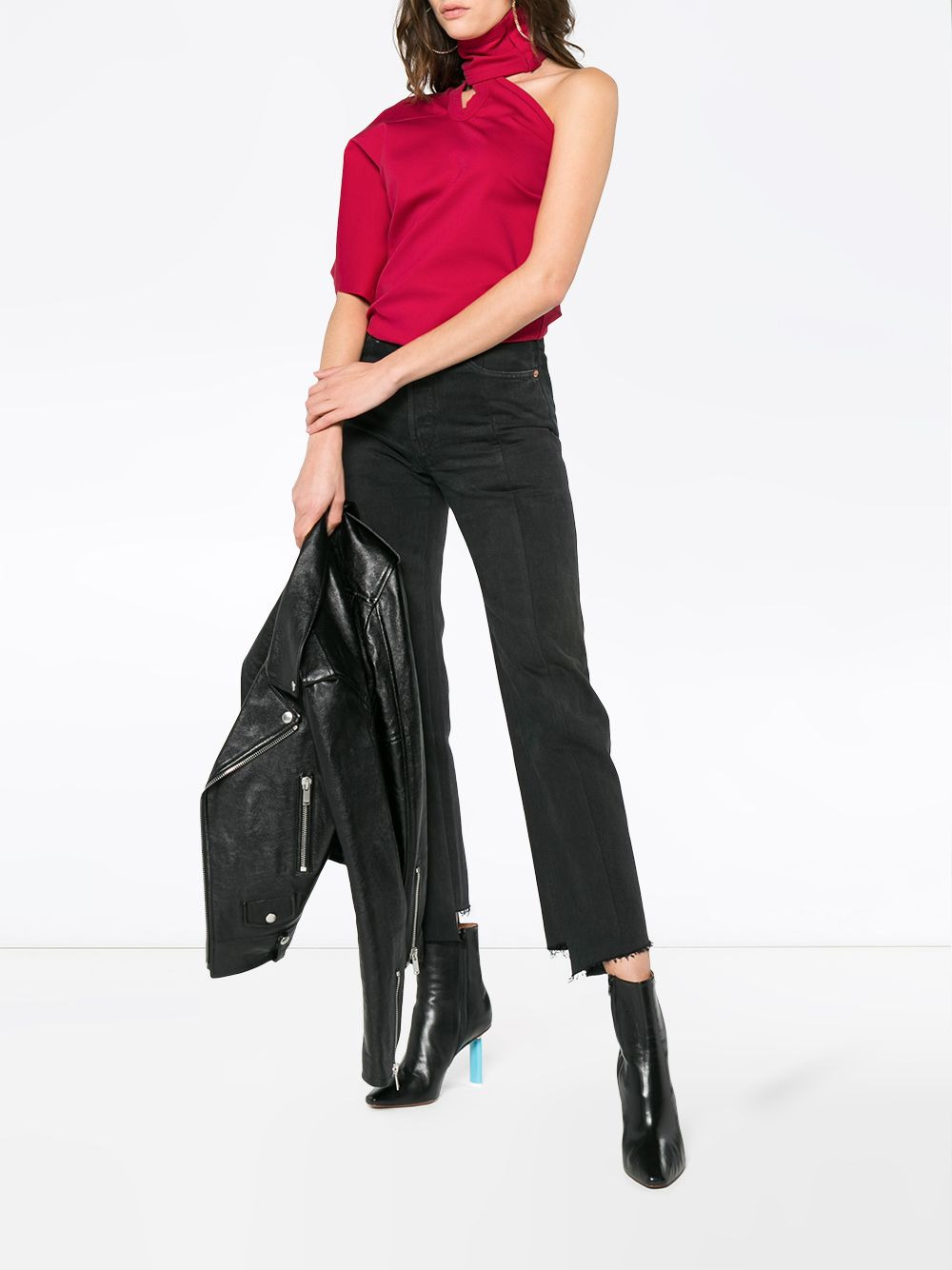 asymmetric cut out top - 2