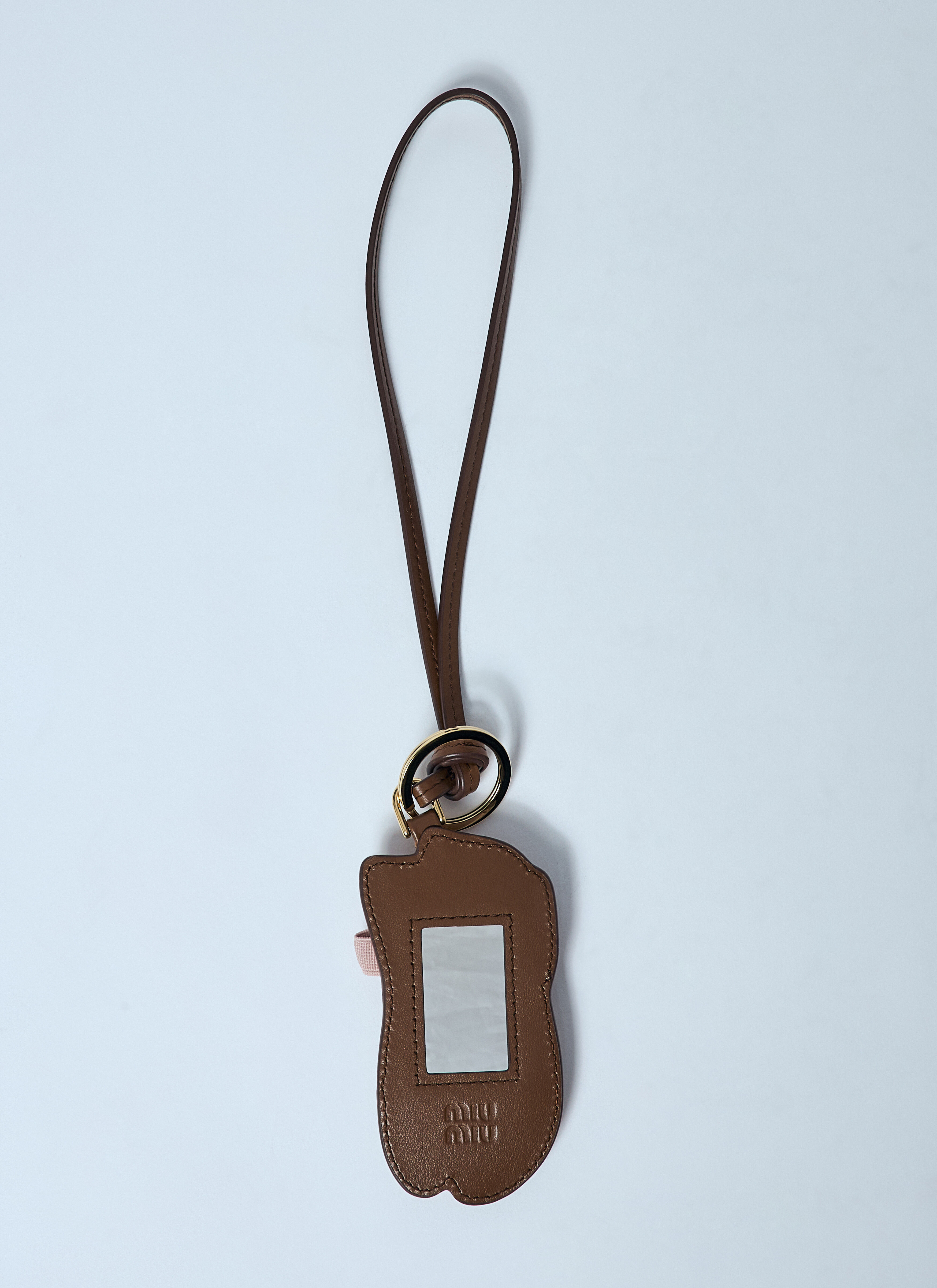 Miu Ballet Leather Keychain - 4