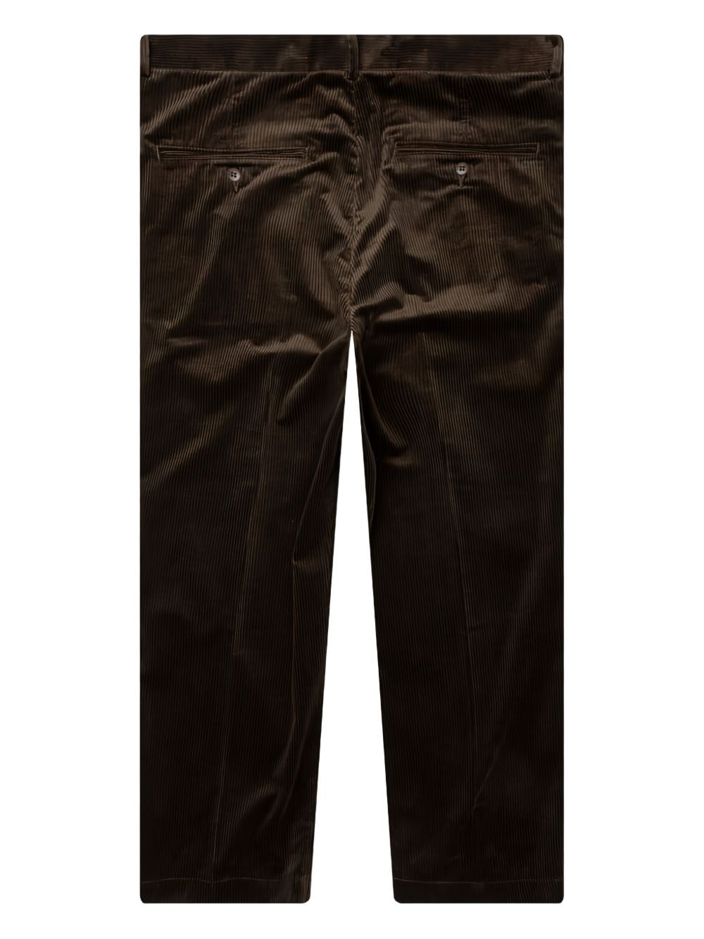 pleated corduroy trousers - 2
