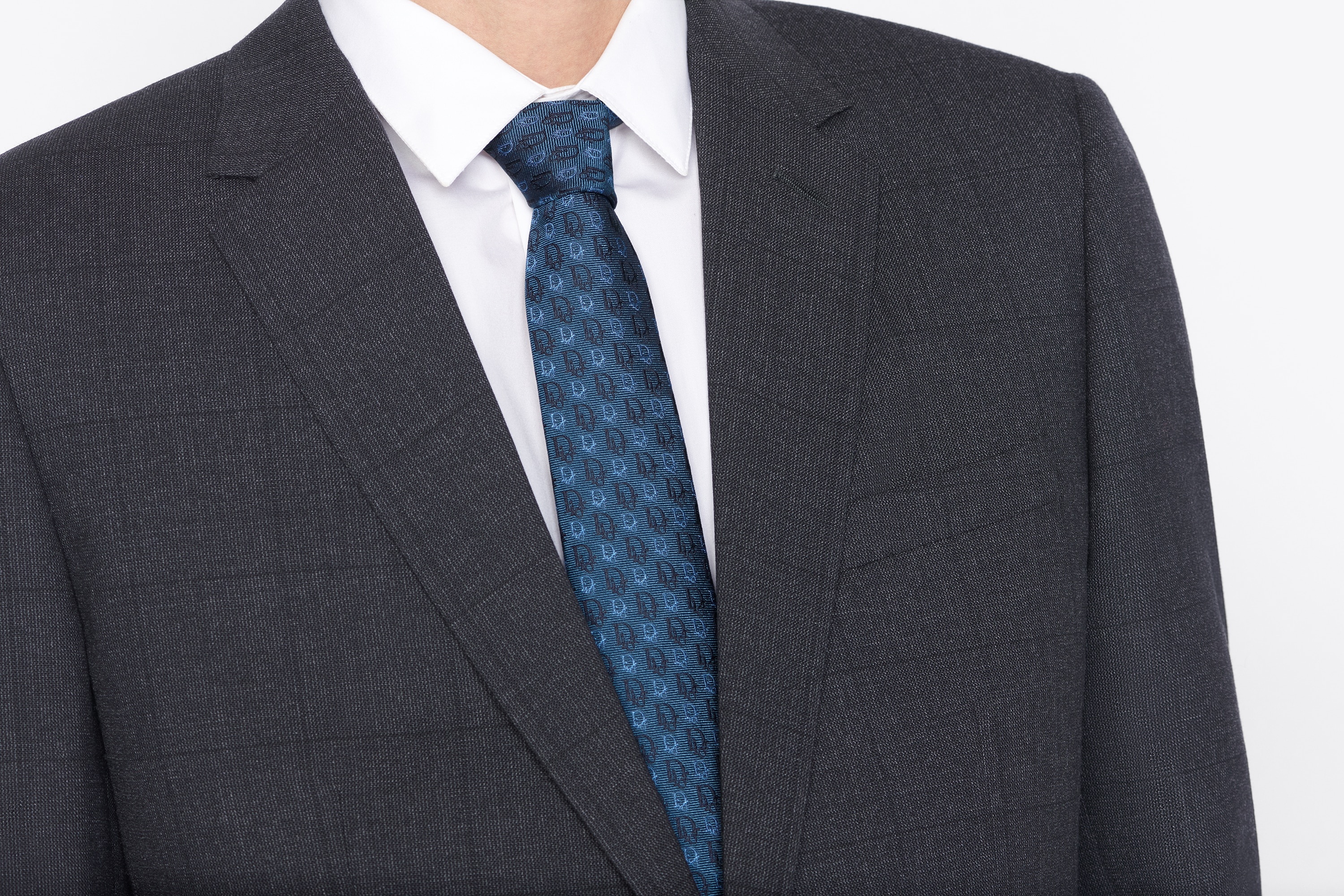Micro Dior Oblique Tie - 3