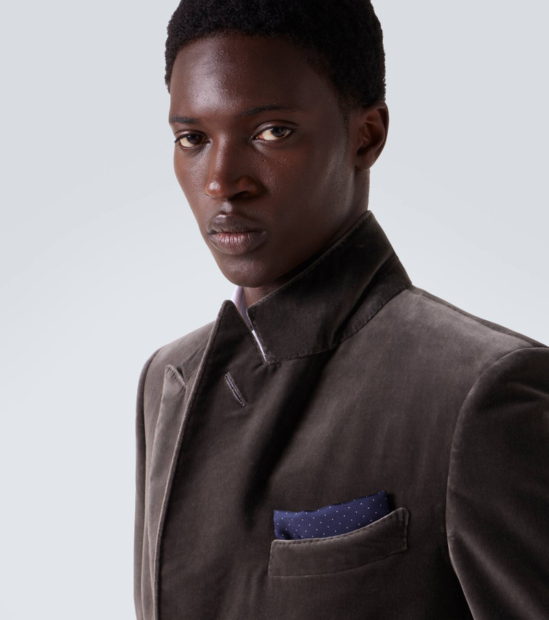 TOM FORD Polka-dot silk pocket square outlook