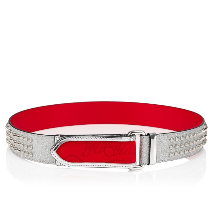 Loubi Belt SILVER/LOUBI/SILVER - 2