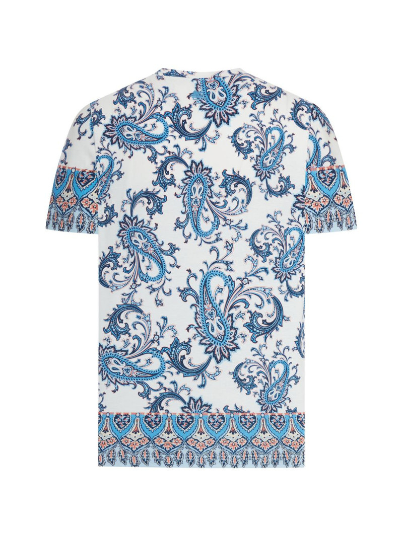Etro Rome paisley-print T-shirt outlook