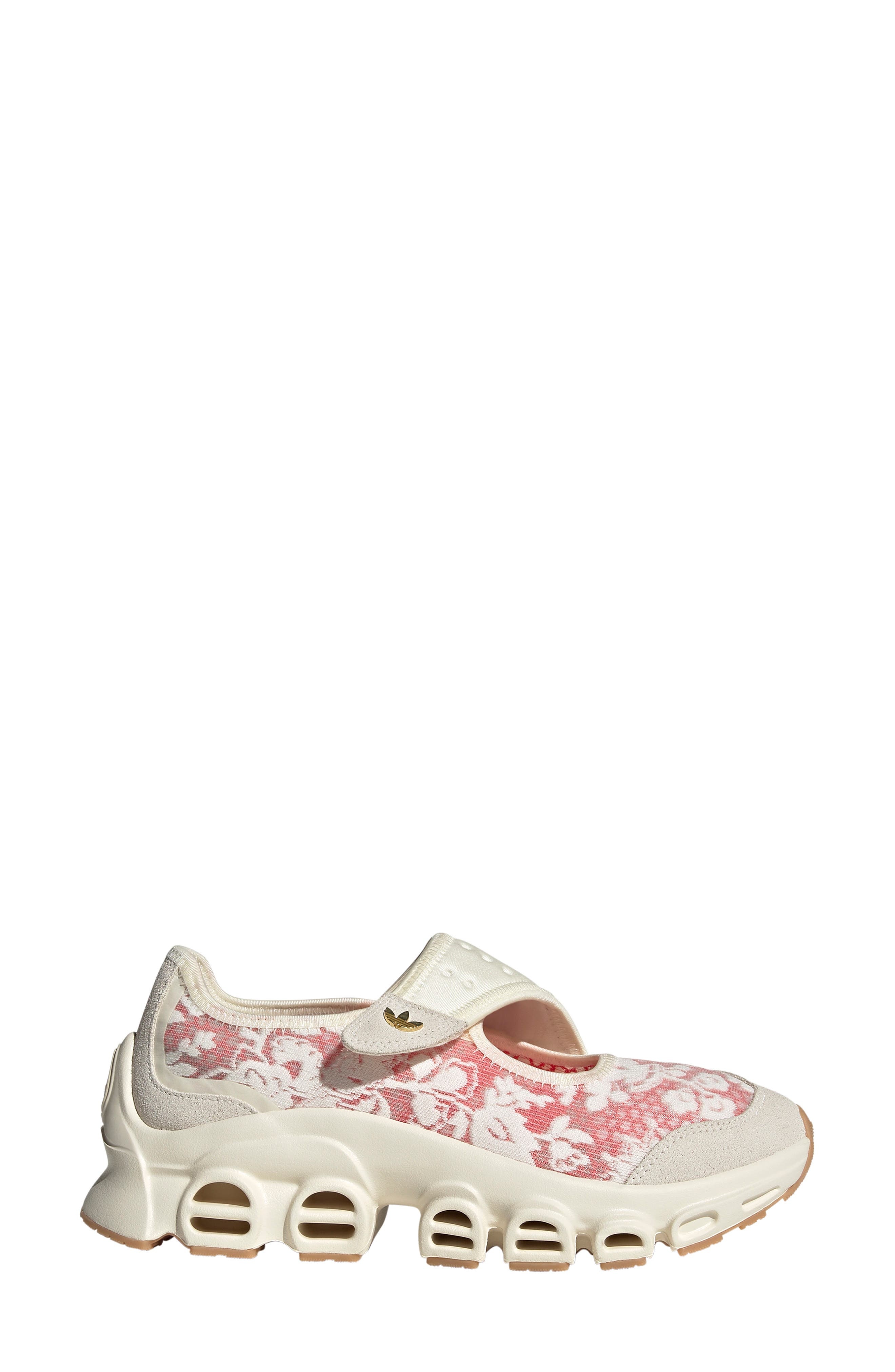adidas x Liberty London Adifom Megajane Sneaker in White/Cream White/scarlet at Nordstrom - 3