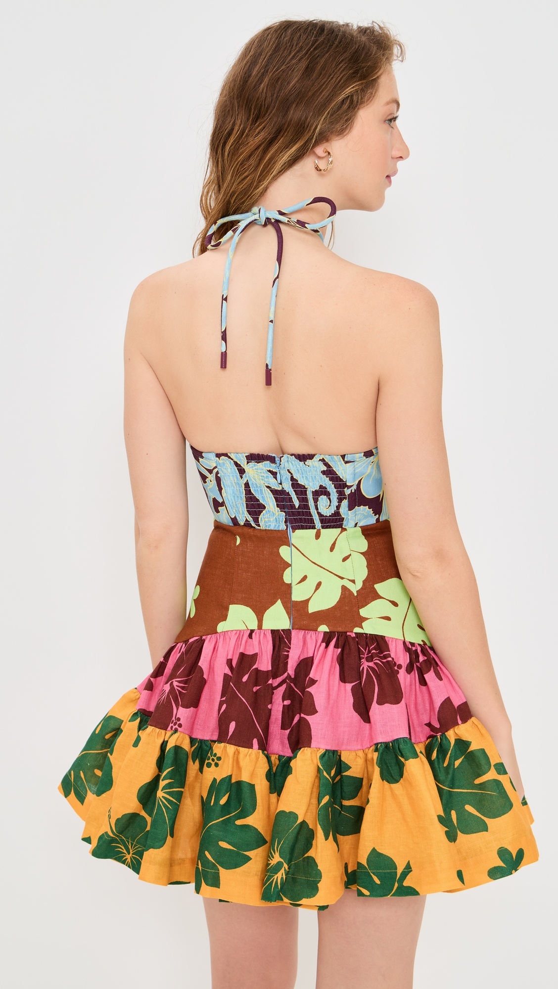 Poppy Spliced Mini Dress - 2