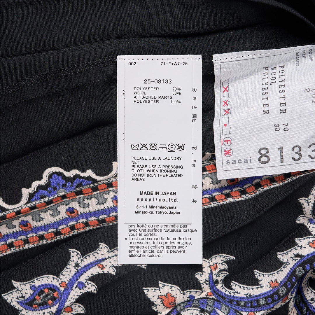 Suiting X Paisley Print Skirt - 3