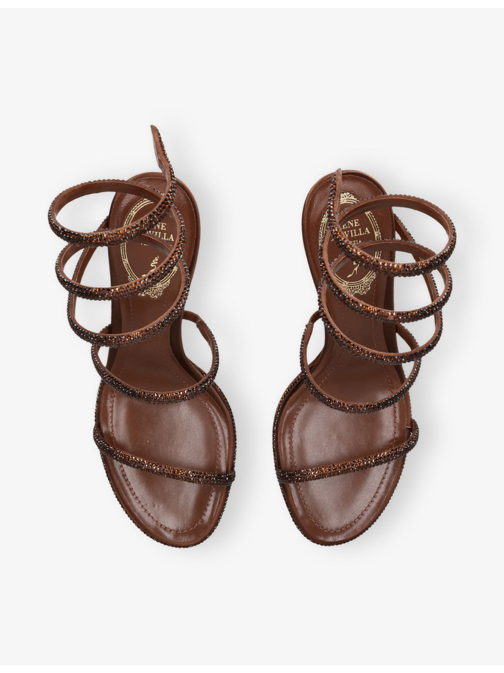 Cleo 80 Embellished-Satin Heeled Sandals - 2