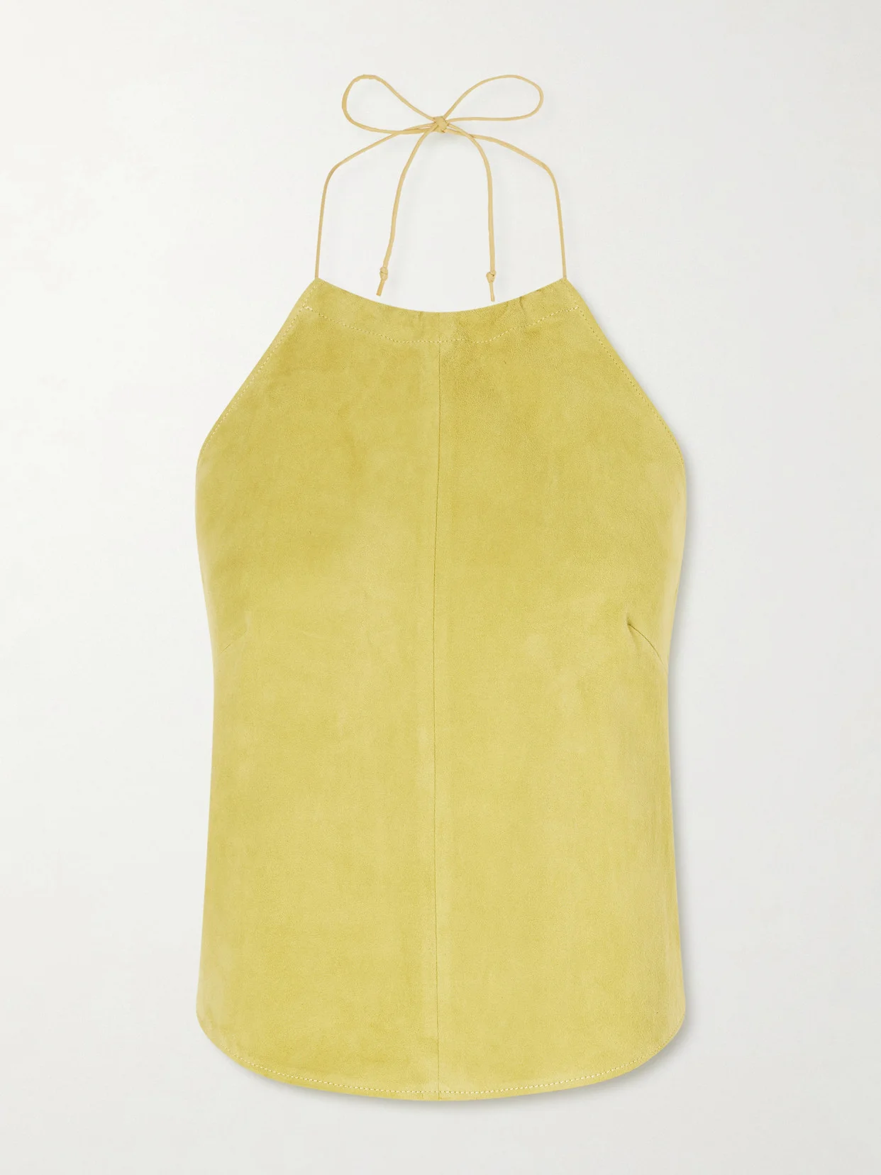 Rosie Suede Halterneck Top - 1