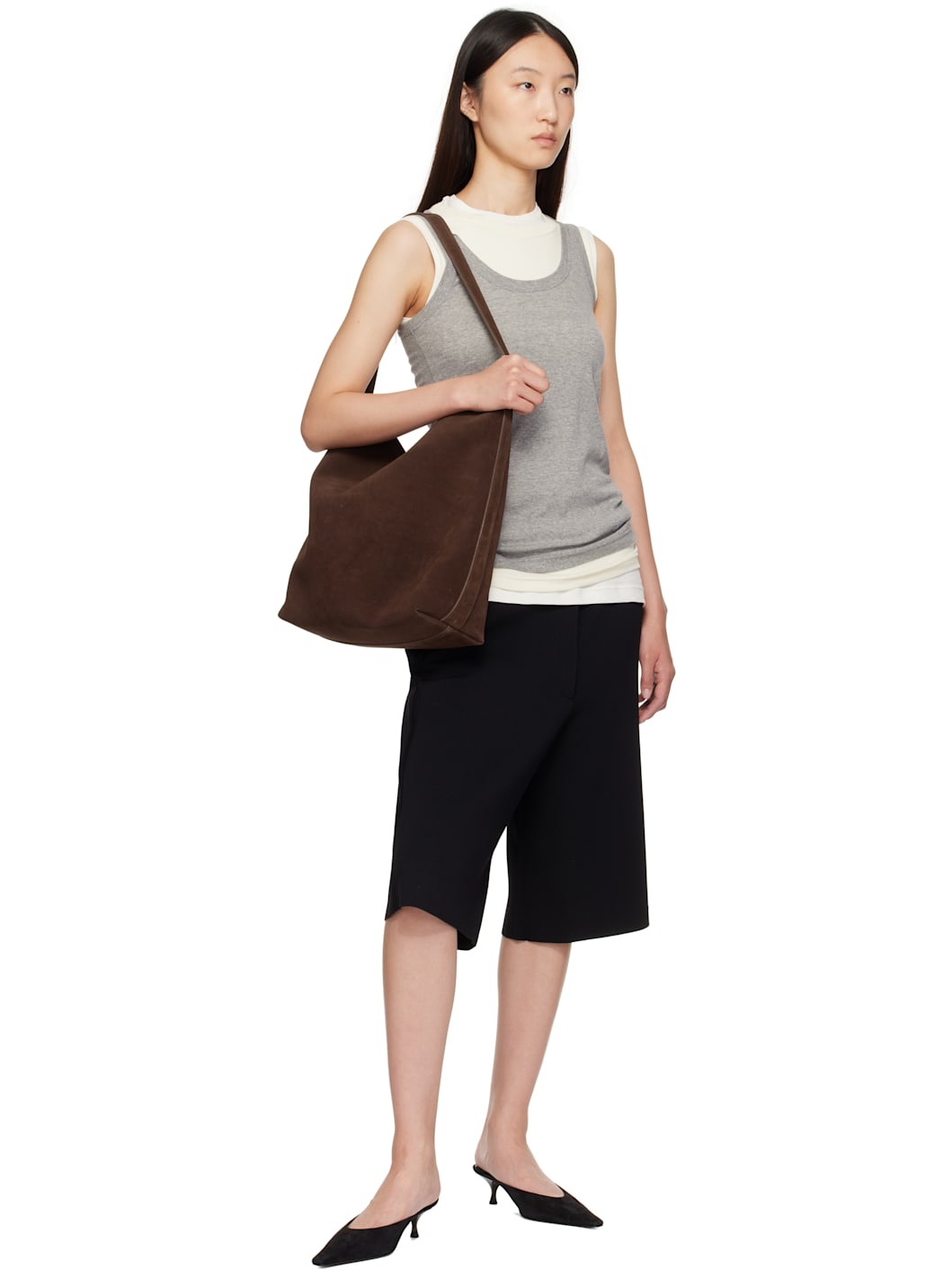 Brown Sac Supple Tote - 4