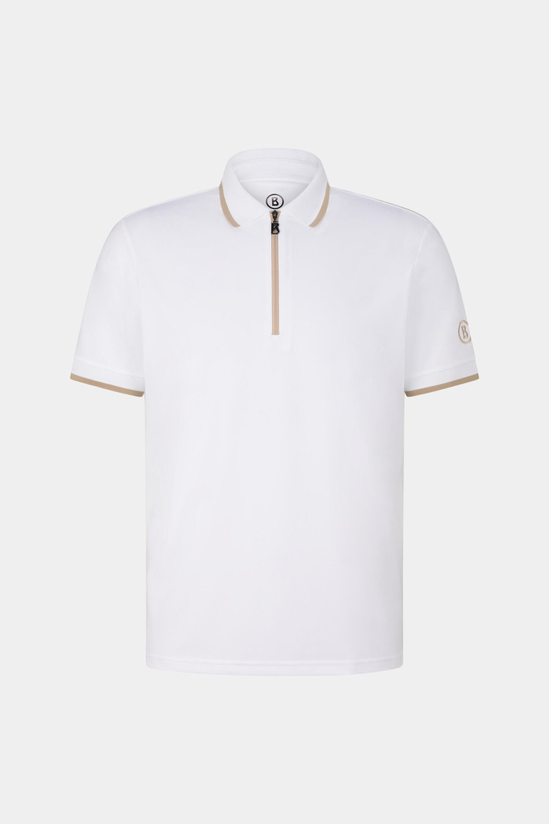 Cody Functional polo shirt in White 1