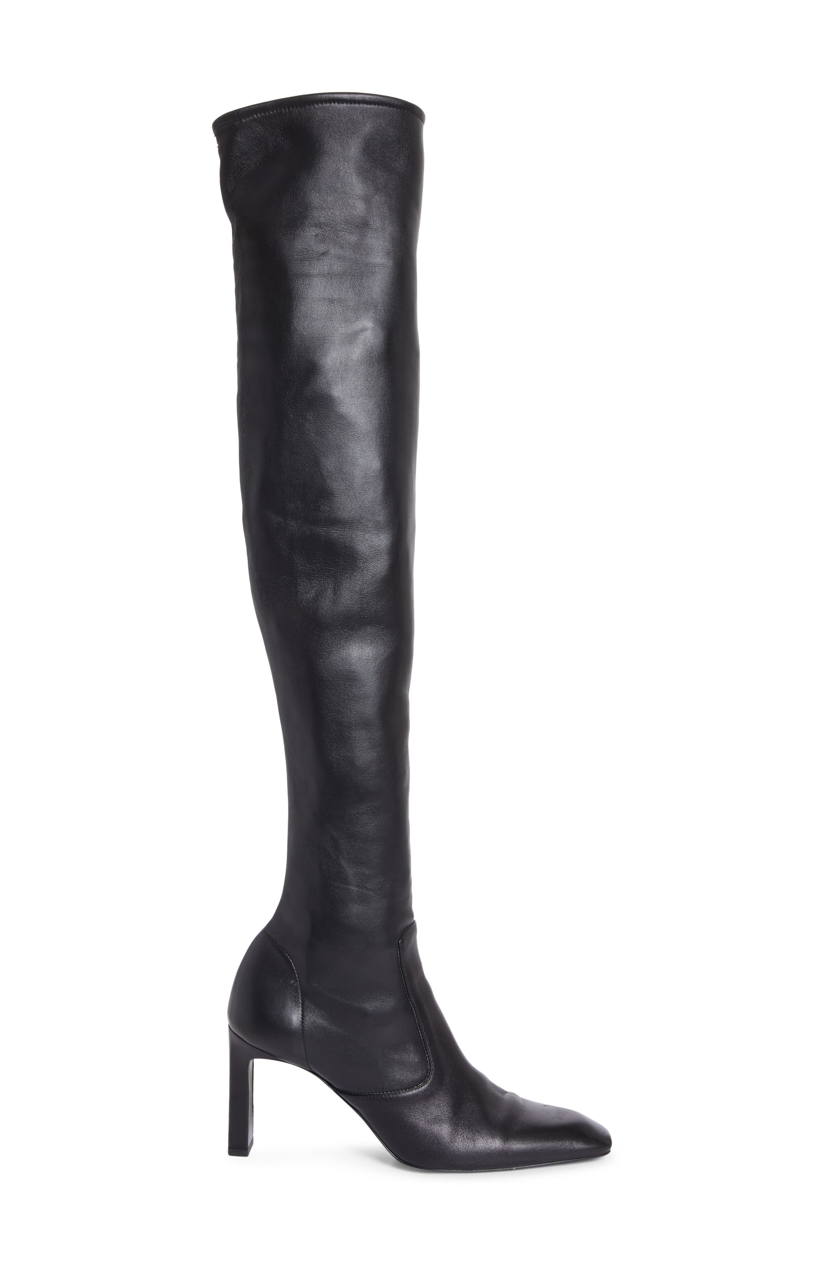 TOTEME Over the Knee Stretch Boot in Black at Nordstrom - 3