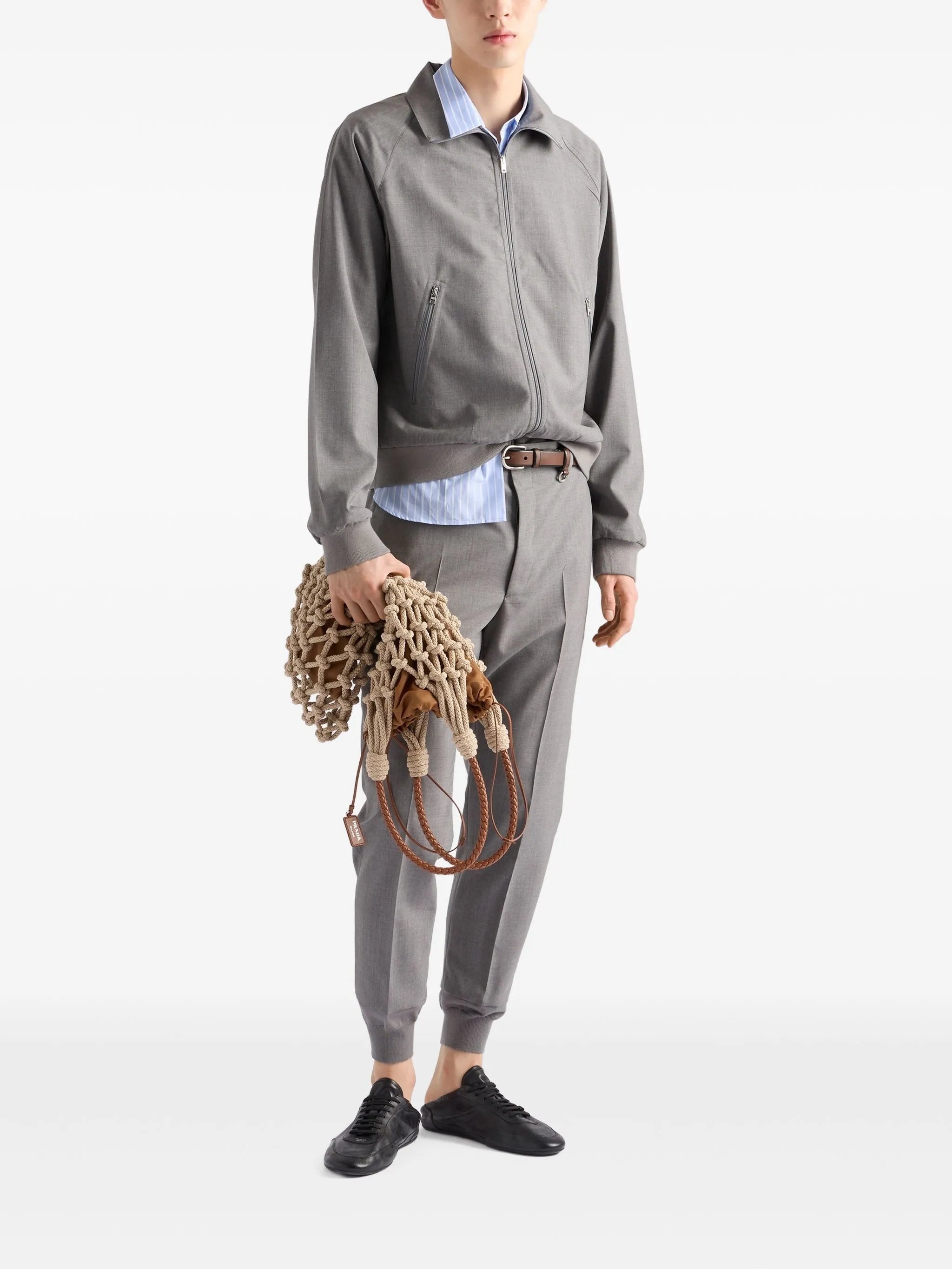Wool Bomber Jacket - 3