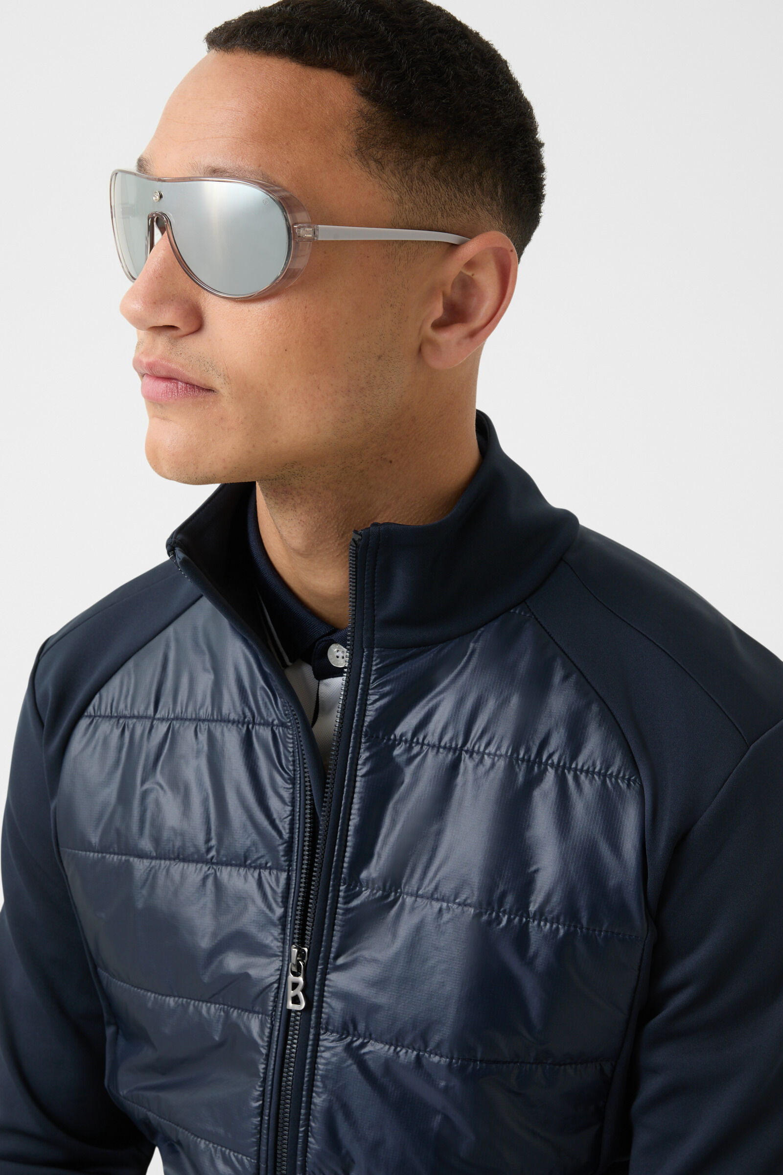 Lucon hybrid jacket in Navy blue - 5