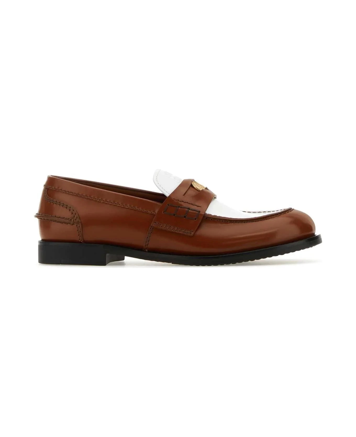 Two-tone Leather Loafers - 1