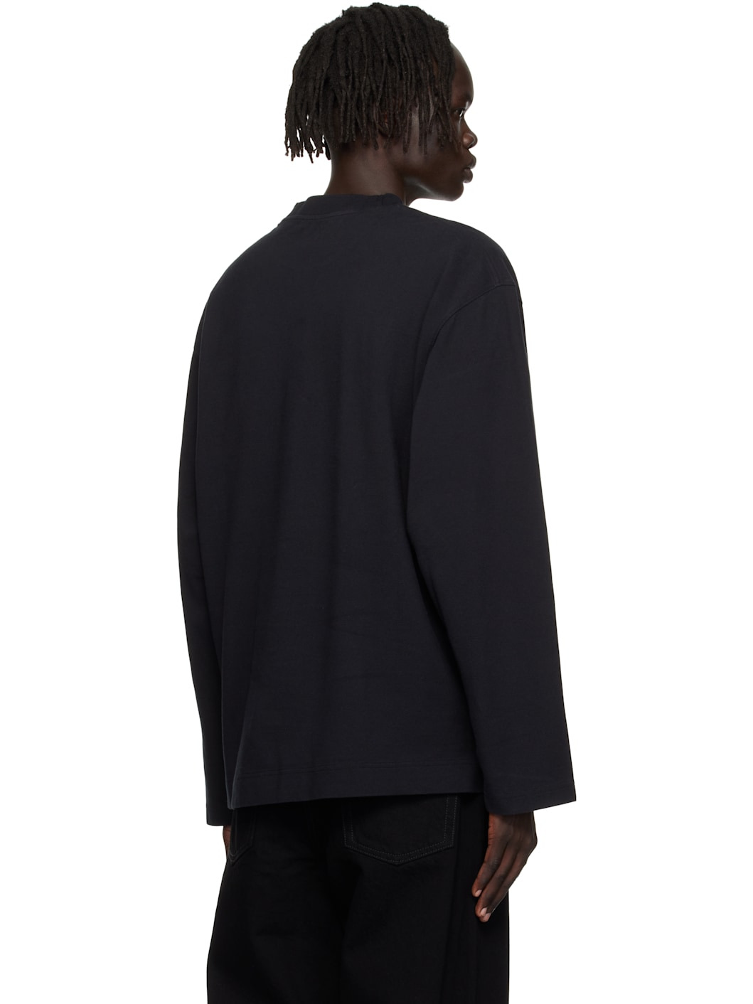 Black Logo Relaxed Fit T-shirt - 3