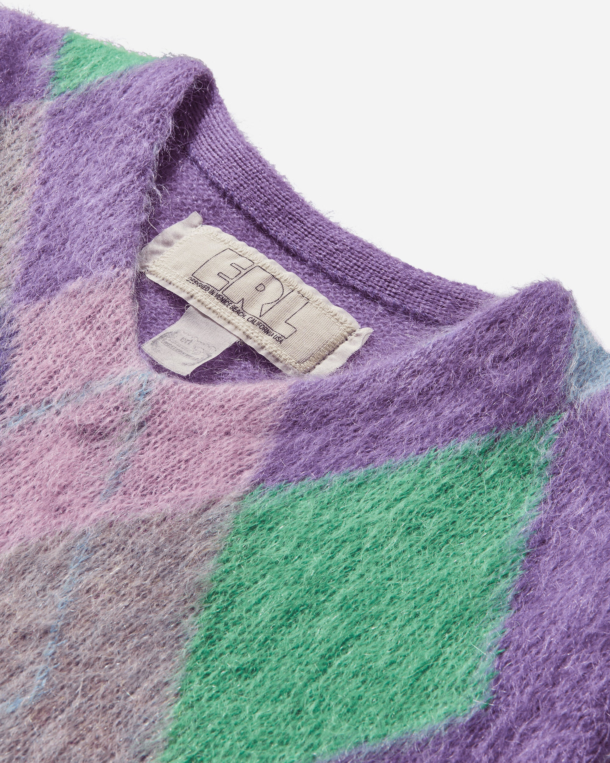 Argyle Mohair Vest Multicolor - 3